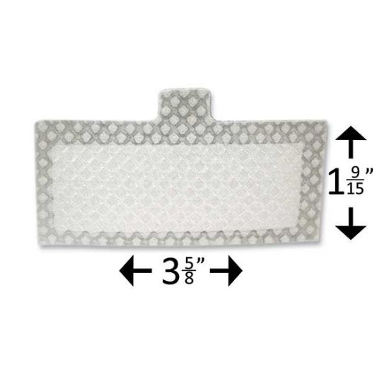 Picture of Reusable Black Foam Filters for Respironics Remstar Lite, Remstar Plus, Remstar Pro, Remstar Auto, Bipap Plus, Bipap Pro 2, Bipap Auto (2 Pack)