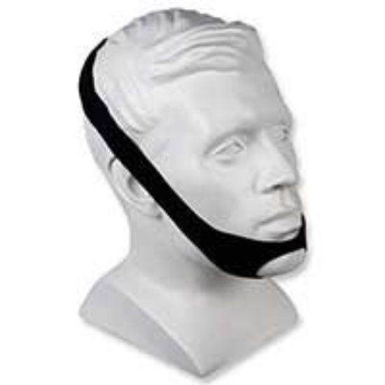 Picture of High Quality Semi-Disposable Black Chinstraps, 50 pack